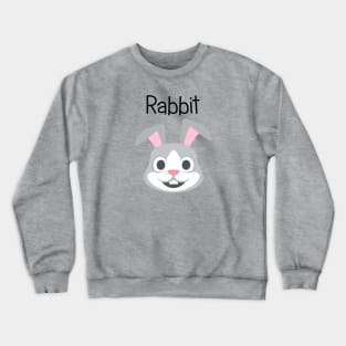 Fluffy Bunny Rabbit Crewneck Sweatshirt